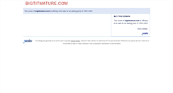 Desktop Screenshot of bigtitmature.com